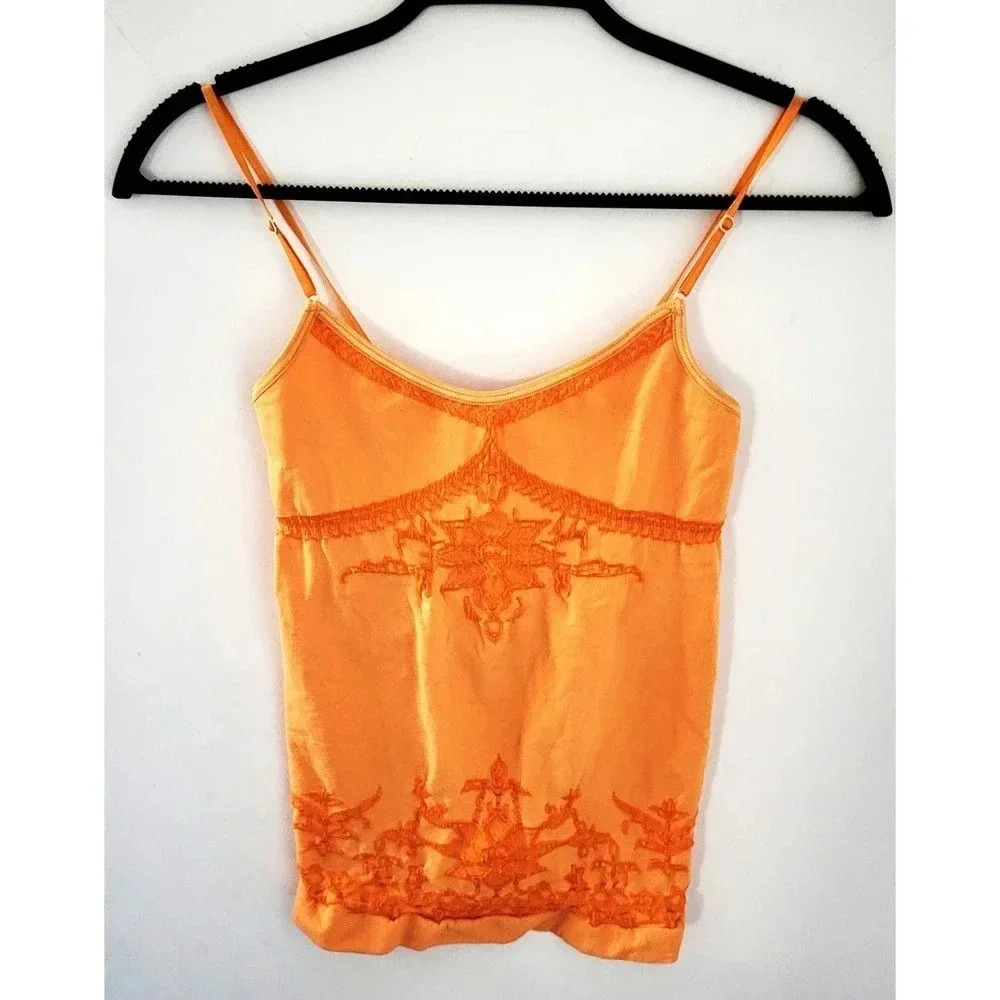 Shiva Shakti Orange Tank Top‎